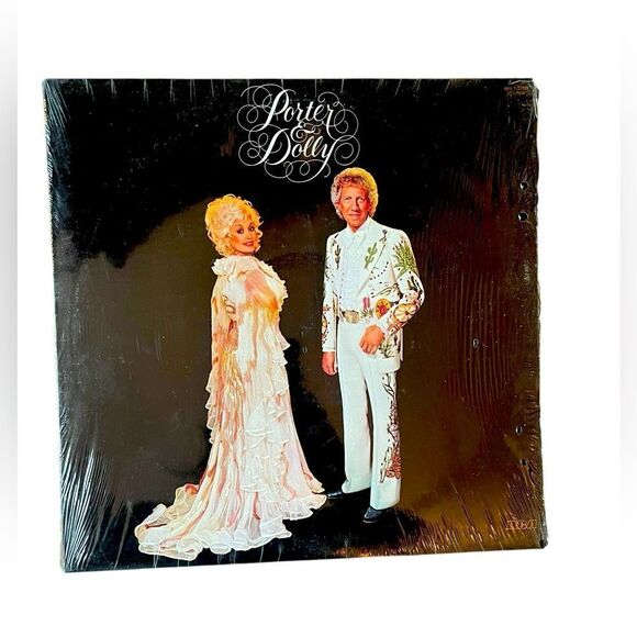 RARE VINTAGE PORTER & DOLLY LP VINYL RECORD 1980 COUNTRY MUSIC BY RCA RECORDS - Picture 1 of 6